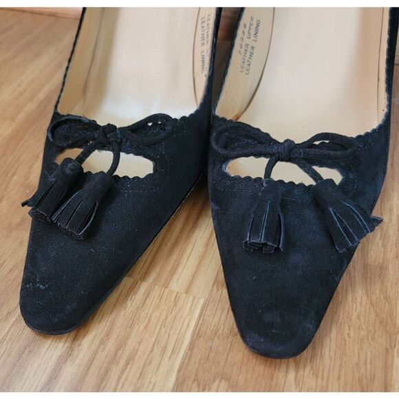 J.Crew Suede Newbury  Pumps 6.5 - Picture 5 of 8